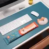 Mouse Pads Wrist Rests Pad Rest Keyboard 3D Dog Cute Kawaii Mousepad Memory Foam Hand Computer GelL231221