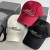 Wash Brim Designer Baseball Caps for Men Letter Broidery Wave Bonnet Sport Hat Femmes Faire de la vieille bouche Ball Golf Chapeaux de course Haute qualité