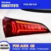 Assemblage de feux arrière des pièces automobiles de style automobile pour Audi Q5 Q5L Light Light 08-18 Frein Inverse Parking Running Lights Streamer Turn Signal