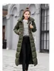 Women's Trench Coats Warm Fashion Bow Belt Fur Collar Coat Long Dress Thick Y2k Winter Clothes Women Clothing Manufacturer