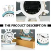 Wall Clocks Accessories Clock Wooden Ornaments For The Home Nautical Table Decoration Delicate