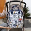 Backpack Mummy Bag, estilo leve portátil de Natal para passeios maternos e infantis Backpack multifuncional de grande capacidade