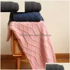 Couvertures Inya Luxe Tricoté Jeter Franges Chaud Doux Couverture Pondérée Pour Lit Polaire Plaid Drop Livraison Maison Jardin Textiles Dh4Et