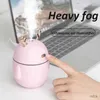 Humidifiers Lovely Deer Air Humidifier USB Ultrasonic Cool Mist Maker Fogger LED Light in 1 Mini Aroma Diffuser Essential oil Humificador