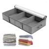 Bolsas de almacenamiento Caja de mantas recipientes largos bajo organización de la cama Organizador de calzado Supplio doméstico para el hogar