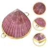 Jewelry Pouches Jewels Shell Storage Box Earring Case Cases For Shaped Container Bracelet Trinket Organizer Decorative