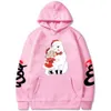 Kawaii Anya Casus X Aile Hoodies Çocuk Noel Giyim Erkek Kız Kız Karikatür Baskı Pullover Uzun Kollu Sweatshirt Spor Giyim