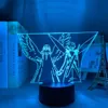 Night Lights Acrylic 3d Led Light Anime Sword Art Online Figure For Bedroom Decor Nightlight Birthday Gift Table Room Lamp Manga S3157