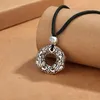 Catene retrò xiangyunfu collana pixiu a doppia faccia per uomo e donna in stile cinese gioiello pulsera hombre