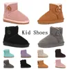 Designer Boots Australia Kinderschoenen Uggskid Mini Boot Platform Toddler Baby Boys Girls Enfant Infant Youth Ankle Bow Mini Black Children Pink Winter Snow Boot