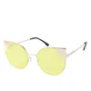 Sunglasses 2023 Fashion Retro Cat Eye Men Women Round Design High Quality Goggles Gradient Color