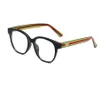 Moda markası güneş gözlüğü kare optik gözlükler kadınlar erkekler temiz anti mavi ışık engelleme gözlükleri çerçeve reçeteli şeffaf gösteri çerçeveleri unisexgg 50