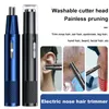 Trimage de cheveux de nez électrique Machine Clipper Cutter Coiffure Hair Shaving Outil de rasoir Nez et oreille pour hommes et femmes 231221