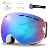 ELAX DUBBELE LAGEN ANTI-SIP Snowboard Ski Goggles Winter Skiing Google Ski-bril Eyewear Snowmobile Snow Mask 231221