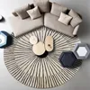 Living Room Decoration Plush Carpet Light Luxury Rugs for Bedroom Lounge Rug Large Area Round Carpets Non-slip Soft Floor Mat 231222