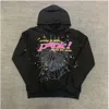 スパイダーフーディーズデザイナーメンズプルオーバーレッドsp der Young Thug Angel Men Womens Hoodie Embroi whoodeale Pieces dicount n