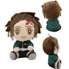 20cm Demon Slayer Plush Doll Kawaii Nezuko Shinobu Tanjiro Mitsuri Zenitsu cosplay recheado brinquedos de pelúcia Kimetsu No Yaiba 231221