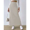 5xl 2024 Spring Summer Skirt Dresses Women Vestido Sexy Bodycon Leggings New High Waist Side Split Slim Fit Knitted Skirts Women's Pants Clothes