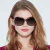 Vegoos damdesigner solglasögon polariserade 100% UV -skydd mode retro överdimensionerade nyanser för kvinnor små ansikten #9021 220301182d