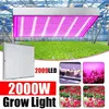 2000W 2009LELLES LED GROW LAMP كامل الطيف LED مصباح نمو النبات الداخلي الإضاءة تنمو المصباح النباتي المصنع مربع 194H