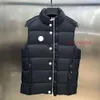 Designer Men gilet Women S RemoDery Badge Zipper Stipper Coppia Sleeveletta Giacca addensata Giacca inverno a giriglia calda Macai