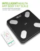 Donirt Scales Digital Body Fat Scale Smart Floor Electronic LCD Bluetooth Composition Analyzer 231221