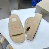 Slippers Room Женские женские шерстяные тапочки скользят леопардовый зимний мех пушистые пушистые теплые города Париж Сандалии Удобные пушистые девчонку шлепа