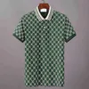 M-4xl Men Polo Summer Casual T Rights Designer Mens Polos Polos Pryt Print Fashion Polos 2024 Новый