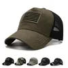 Bollmössor mash baseball mössa män kvinnor taktisk armé militär pappa hat usa amerikansk flagga unisex hip hop sport utomhus hattar gorras hombre