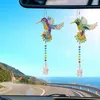 Garden Decorations Double Sided Art Suncatchers 5D Crystal Painting Wind Chimes Kit DIY Crafts Decor For Chandelier Window Car And