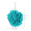 7 Pcs Body Bath Cleaning Tools Travel Bathing Accessories Bathroom Silk Screen Shower Loofah 231221