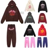 Sp5der Young Thug 555555 Mens Hoodie Hoodie Foam Foam Imprimer Spider Web Graphic Pinkshirts Y2K Pullovers S-2XL Z5UM