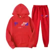 Men's Tracksuits 23ss Men Designer Trapstar Activewear Hoodie Chenille Set Ice Flavours 2.0 Edition 1to1 Top Quality Embroidered Size s-3xl