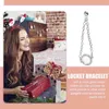 Braccialetti Charm Rhinestone Flottaggio mobile Flottaio Magnetico Fiatura di immagini magnetiche Donne Europea e America