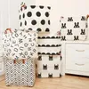 Bins Cube Folding Laundry Basket For Kids Toy Storage Basket Sundries Books Lego Dog Toys Organizer Storage Box B7B80B9 210315