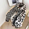 Large Printed Bufanda Women Cashmere Scarf Winter Wram Leopard Hijab Thick Pashmina Shawls Lady Wraps Blanket Tassel Echarpe287p