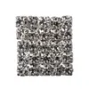 50pcs 16x16mm Square Rhinestone Embellishment Buttons FlatBack DIY Crystal Buckles Factory 2843