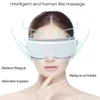 Eye Massager Smart Electric Vibration Eye Care Instrument Compress Bluetooth Eye Massage Glasses Fatigue Pouch Wrinkle 231221