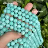 Groothandel Natuurlijk 8 mm 10 mm Mozambique ITE Gladde ronde losse kralen voor het maken van sieraden DIY Mikubeads 231221