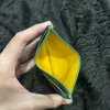 Wallet Holder Fashion Designer Kreditkortsväska för män av högsta kvalitet äkta korthållare Purses European Women Mini Wallet kommer med Box