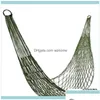 Hammocks Home Gardenhammocks Bekväm 100 kg hängmatta MUEBLES HARABLE Swing Chair Outdoor Furniture Rede de Dormir hängande Mobilya D Dhynb