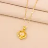 Pendant Necklaces 2023 In Lucky Guard Cute Maitreya Buddha For Women Vintage Style Female Stainless Steel Neck Chain Jewelry