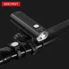 GACION V20C 400 LM Rower Light 2200 mAh ładowalny i IPX4 Wodoodporny rowerowy rower hełm/działające działające