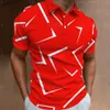 T-shirts simples pour hommes pour hommes 3D Baroque Imprimé de haute qualité des vêtements pour hommes de la rue, les chemises et le chemisier lâches L231222