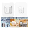 Hooks Adhesive Hook For Home Wall Clear Sug Cup Clip Multi-Purpose Fixing System Kök och badrumslagringstillbehör