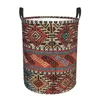 Laundry Bags Karadaja Antique Persian Rug Print Basket Foldable Turkish Ethnic Kilim Clothes Hamper For Nursery Kids Toys Storage Bin