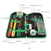 Professionele handgereedschapsets 16 in 1 huishouden met schroevendraaiers soldeerbout meter en pincet voor telefoon laptop pc reparatie drop D Dhdhh