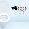 Porte de papier toilette décoratif de berger fer mignon rack de rangement de rangement de rangement de tissus de salle de bain autonome 231221