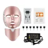 7 couleurs LED masque visage avec cou rajeunissant anti boutons beauty equipment pull raffermissan 231221