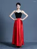 Stage Wear Ysweyomic Women Latin Dance Dress Professionele Spaanse stierenvechten Rok Flamenco Performance WQ222